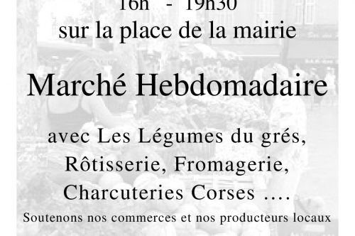 Marché hebdomadaire