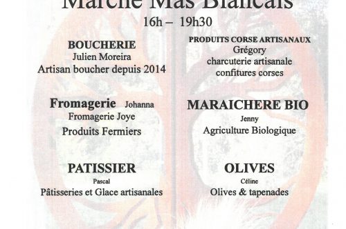 LE MARCHE MAS BLANCAIS