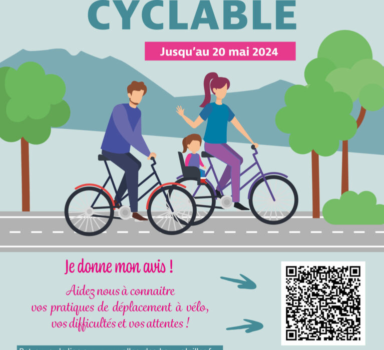 Une enquête mobilité pour le déploiement du « plan vélo » !