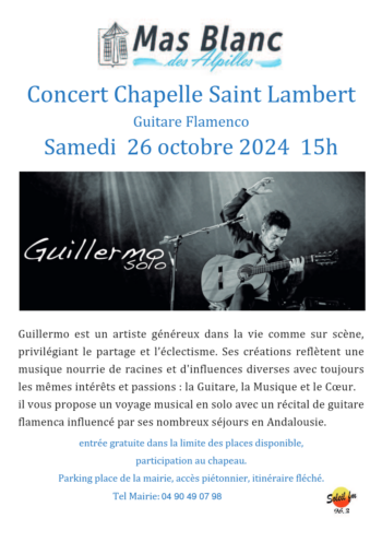 CONCERT GUITARE FLAMENCO