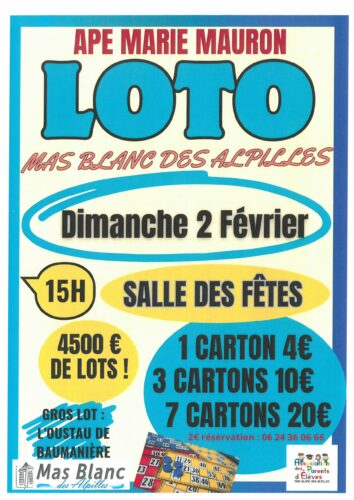 LOTO APE MARIE MAURON