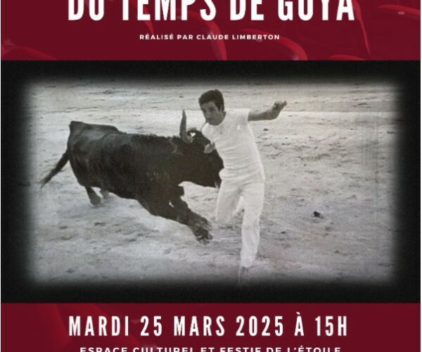 Projection « Du Temps de Goya »