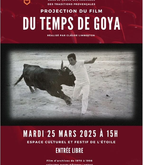 Projection « Du Temps de Goya »