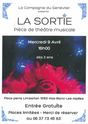 PIÈCE DE THÉÂTRE « LA SORTIE »