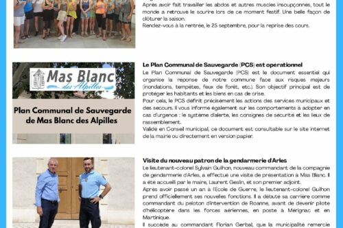 NEWSLETTER AOÛT 2025