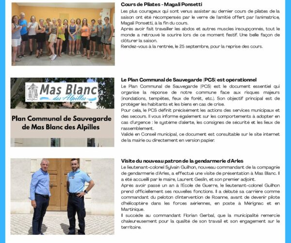 NEWSLETTER AOÛT 2025