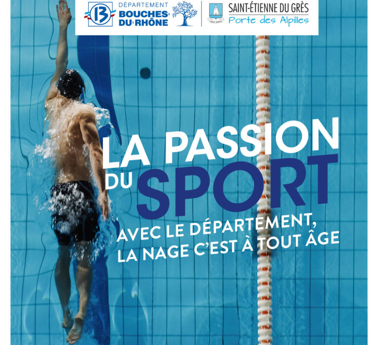 La piscine arrive à Saint-Étienne du Grès !