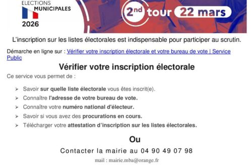 Élections municipales 2026