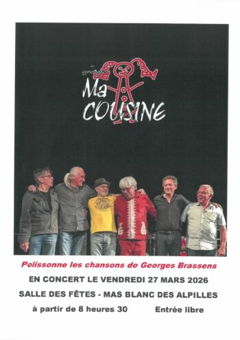 GROUPE « MA COUSINE » EN CONCERT