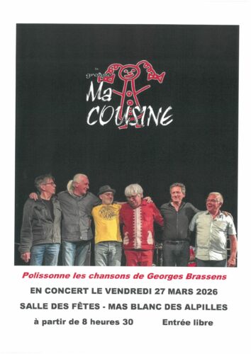 GROUPE « MA COUSINE » EN CONCERT