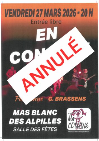 GROUPE « MA COUSINE » EN CONCERT