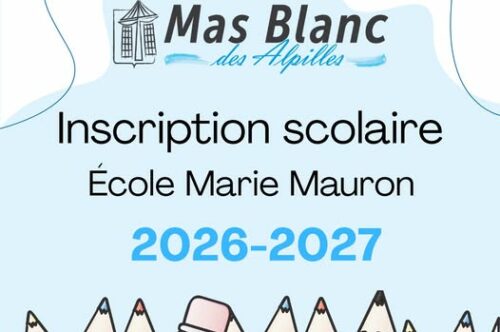 Inscription école pour la rentrée de septembre 2026 – à effectuer avant le 31 mars 2026