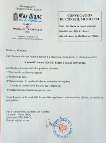 INSTALLATION NOUVEAU CONSEIL MUNICIPAL