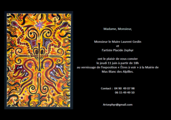 Invitation au vernissage du 11 juin