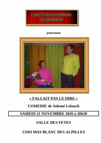 Pièce de théâtre – Fallait pas le dire