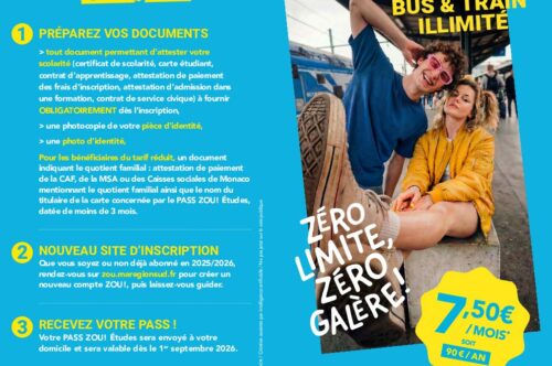 ZOU : Inscription en ligne