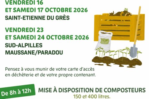 Distribution gratuite de compost en déchèteries